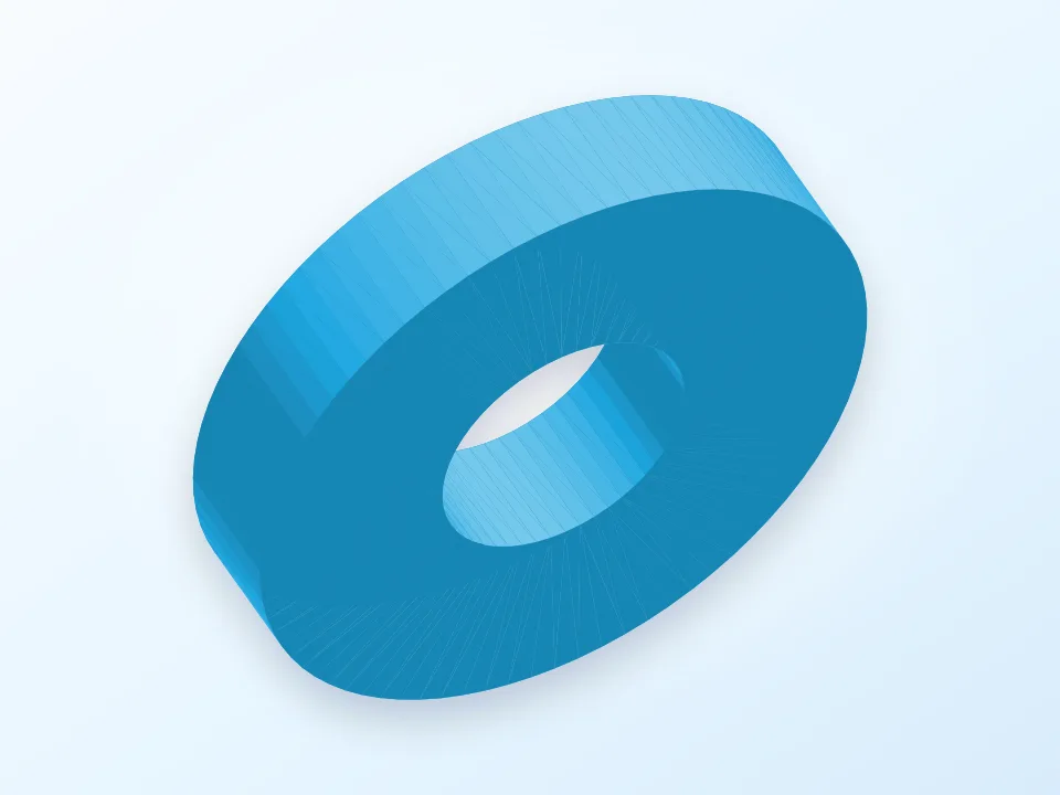 Machine Screw Spacers 3D model preview