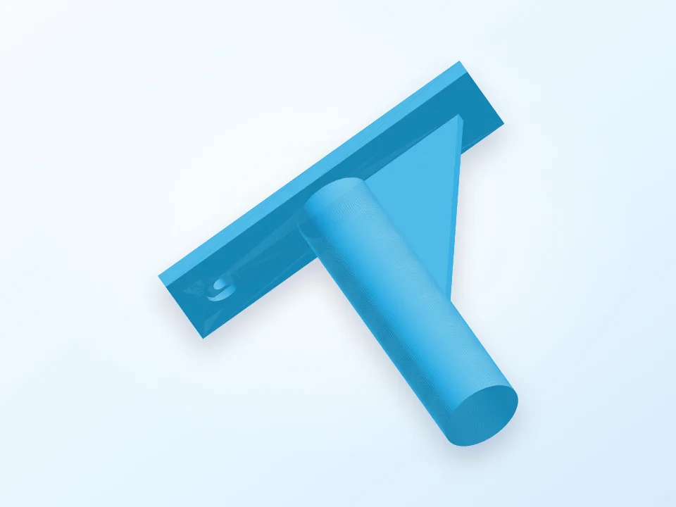 Printer Tape Holder 3D model preview