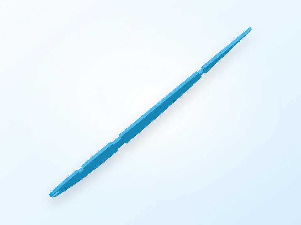 airfoil 3D model preview