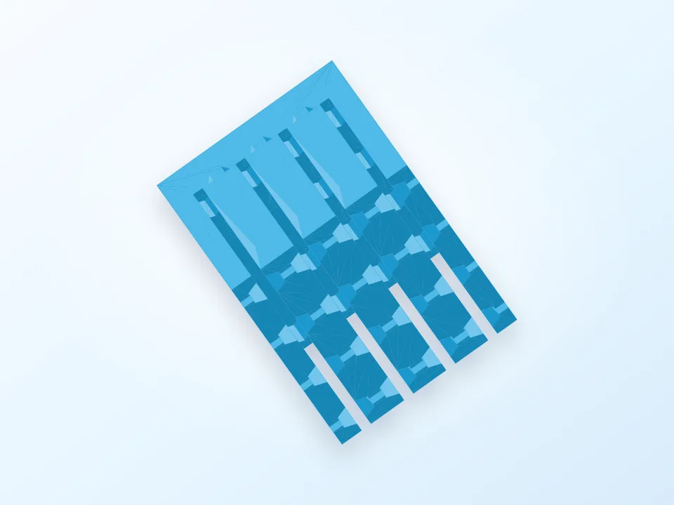 Hex Bit Holder 3D model preview