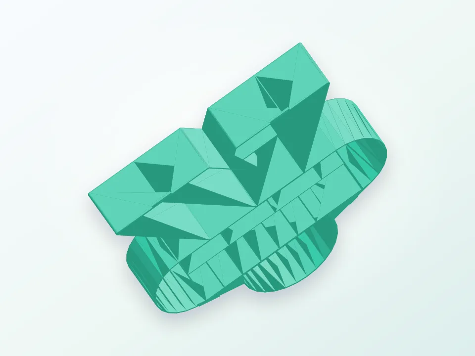 meeple 3D model preview
