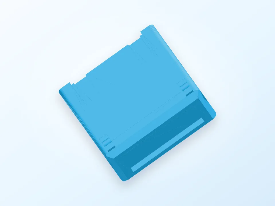 Crawler box 3D model preview