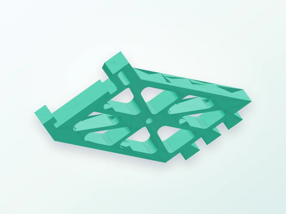 Duplicator 4 OHSH OverHead Spool Holder 3D model preview
