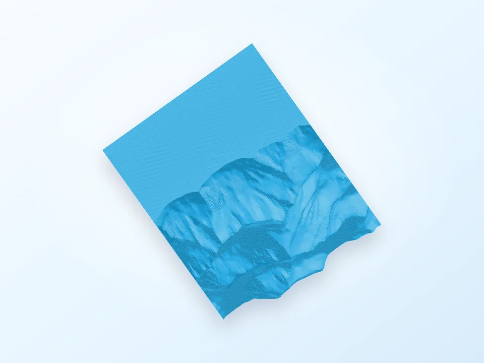 Mount Everest 3D model preview