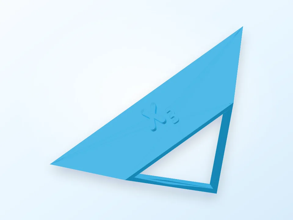 X³ Cube Display 3D model preview