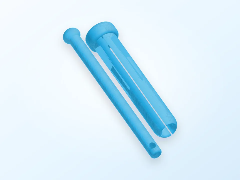 Expanding Pin 3D model preview