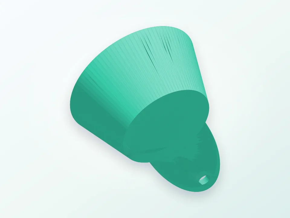 Cup measures 3D model preview