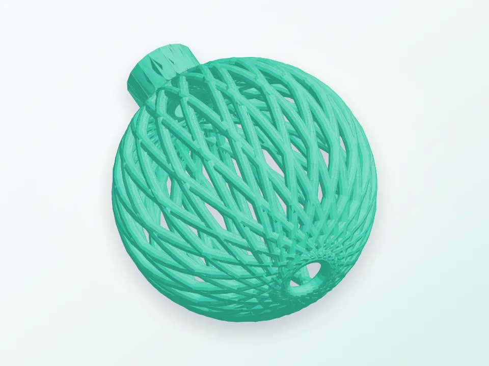 Simple Ornament 3D model preview