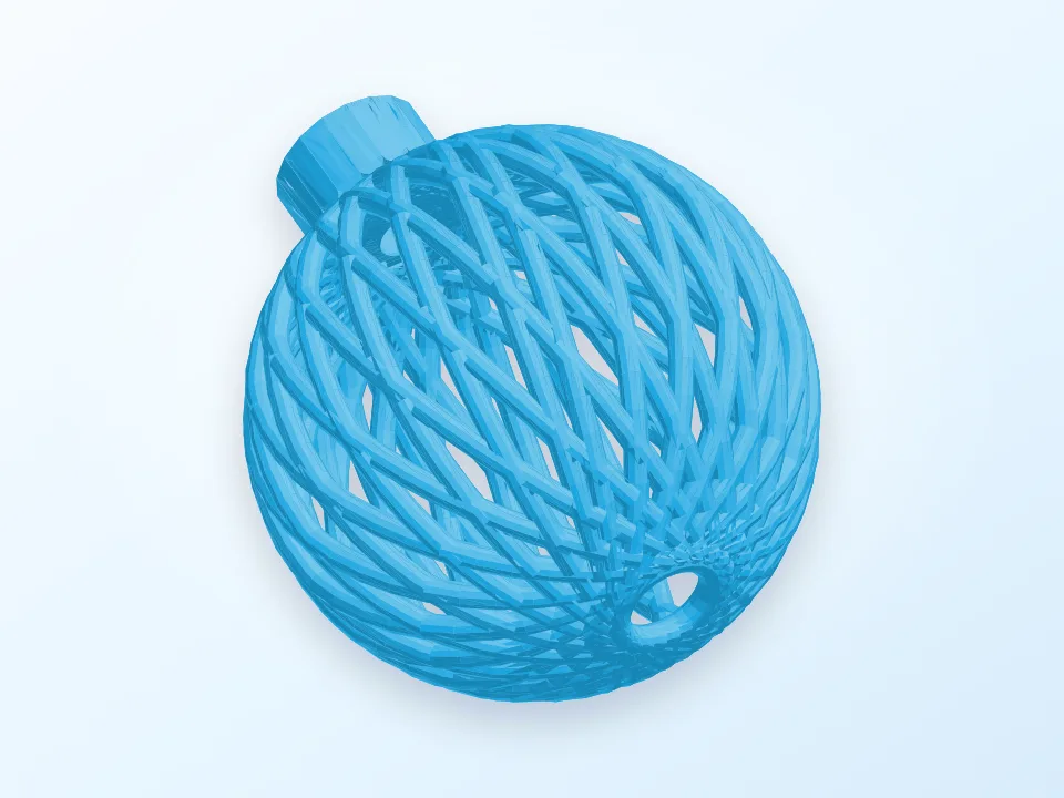 Simple Ornament 3D model preview
