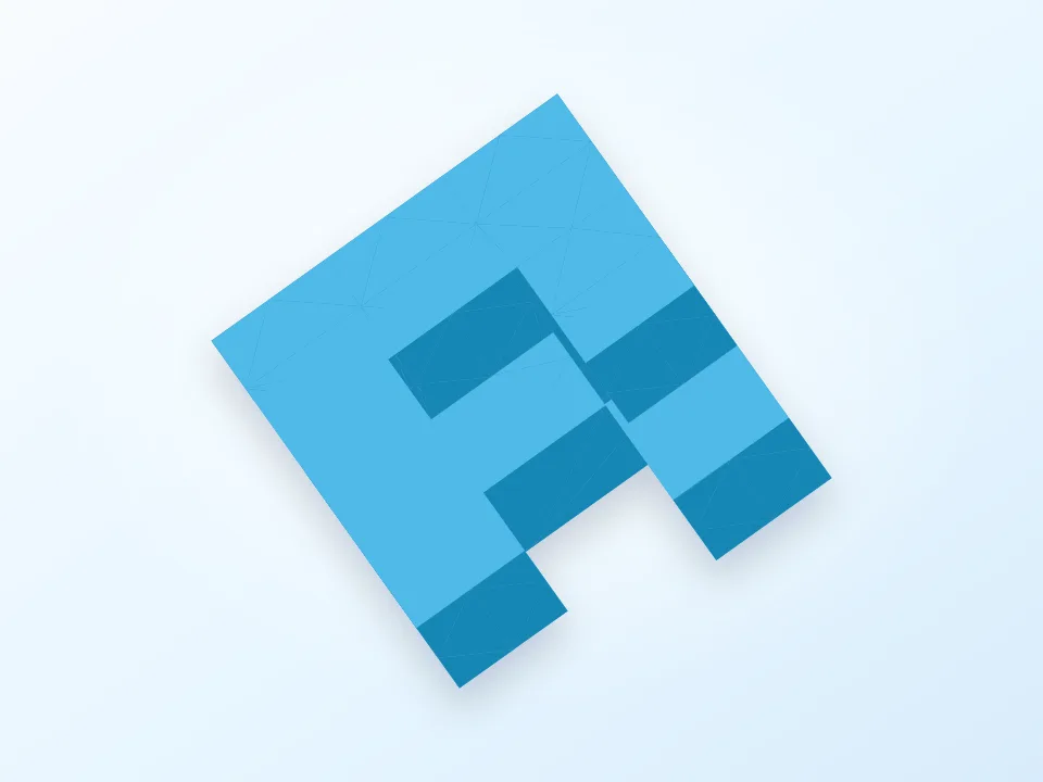 Generated preview of a three-piece cube puzzle