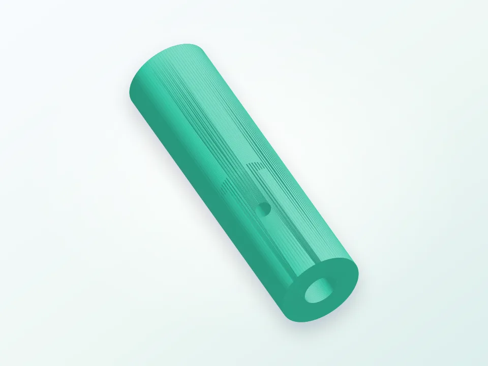 Rotary Table Stepper Motor Adapter 3D model preview