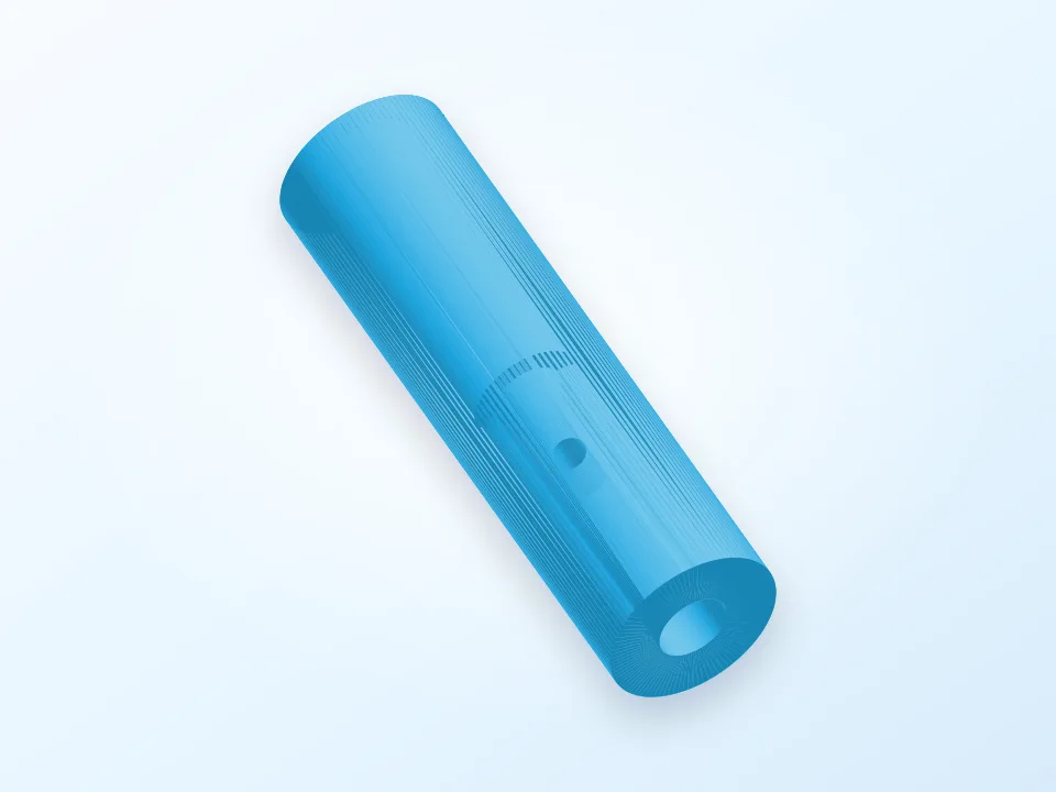 Rotary Table Stepper Motor Adapter 3D model preview