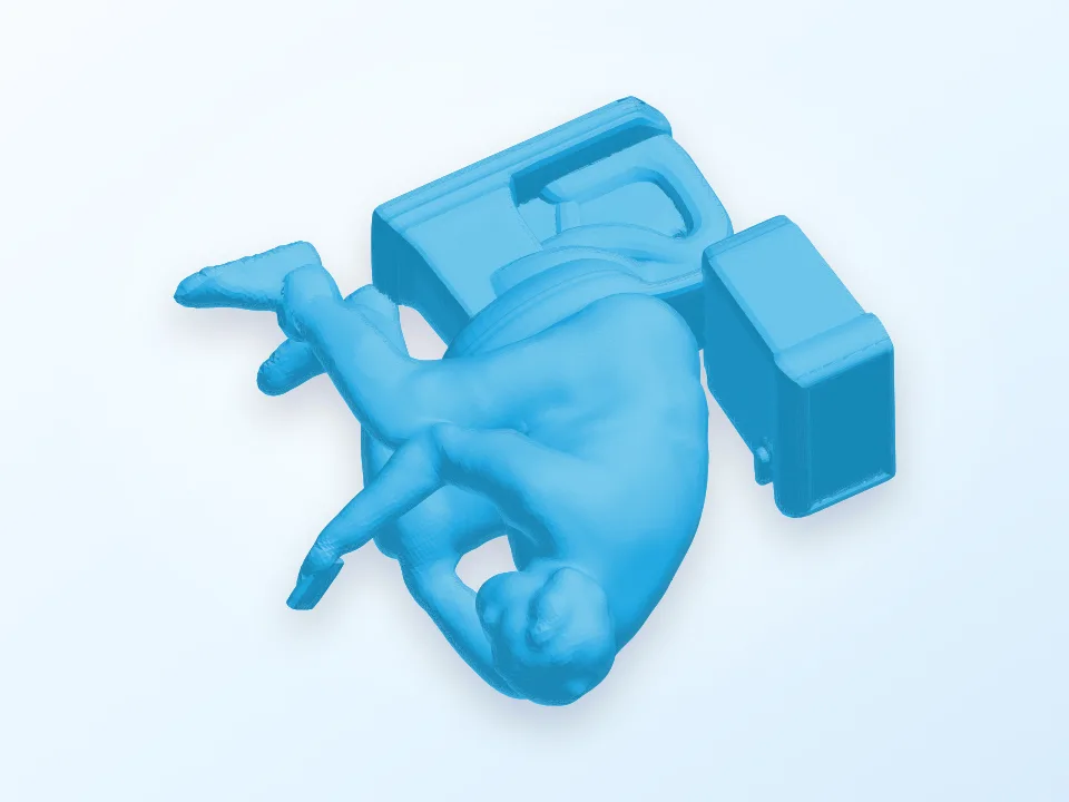 Stinker Tinker Trophy 3D model preview