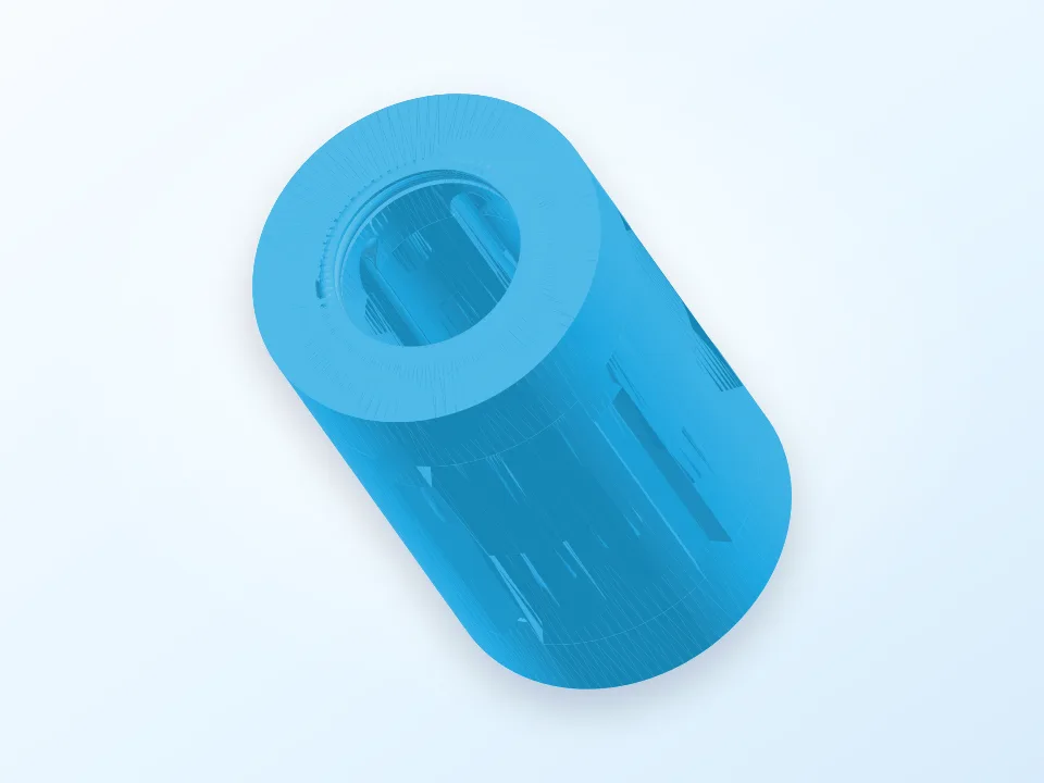ABS LM8UU Linear Bearing 3D model preview