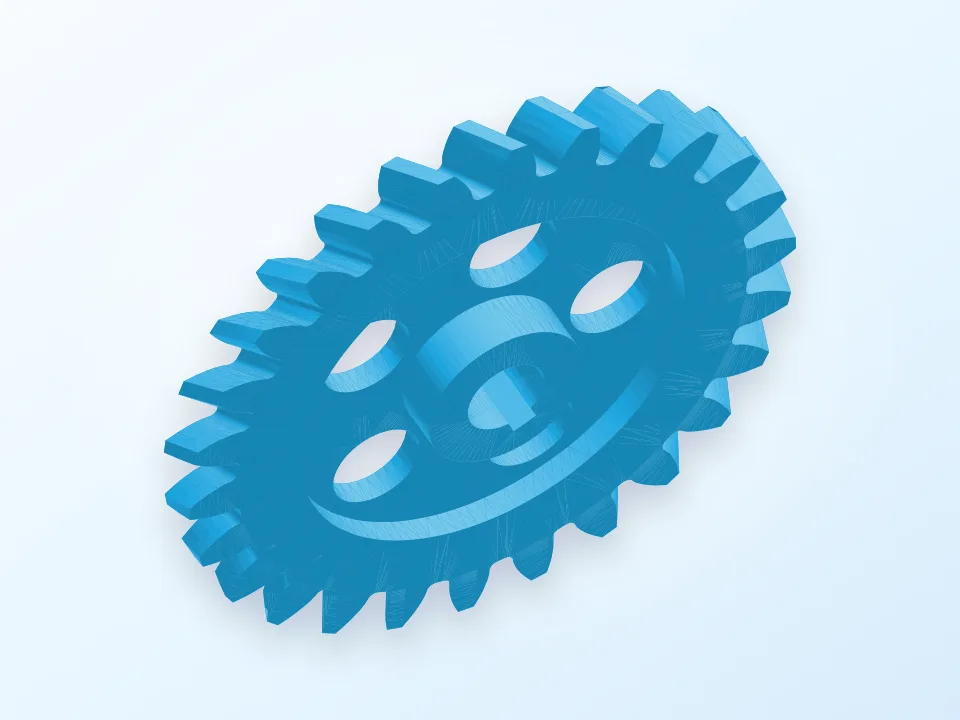 Engranaje 3D model preview