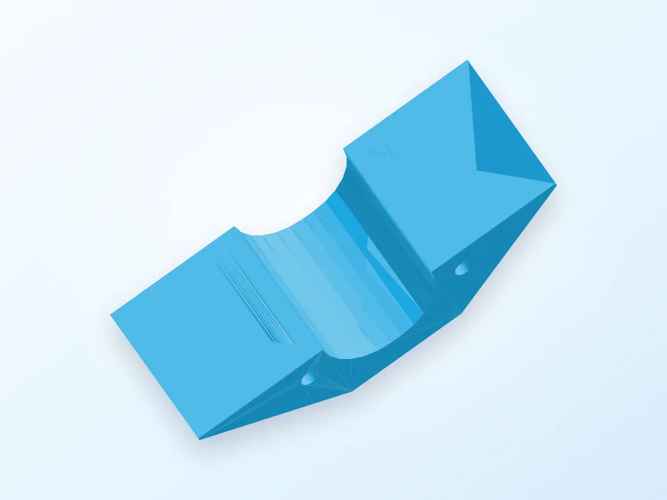 Articulated Floor Plinth 3D model preview