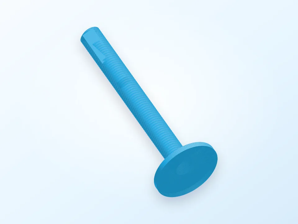 Noodle extruder 3D model preview
