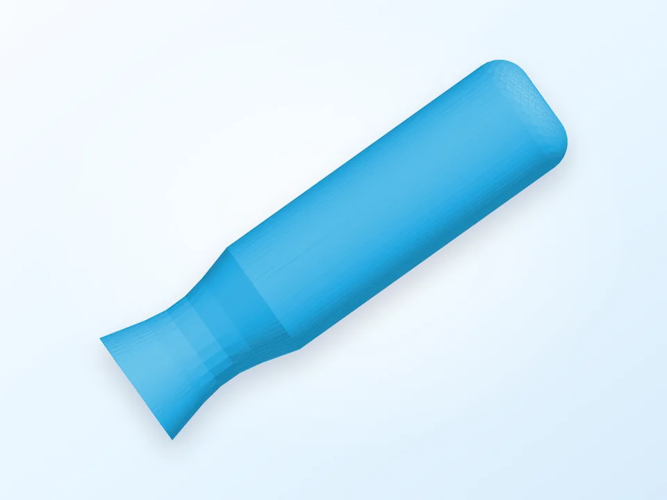 Lime handle 3D model preview