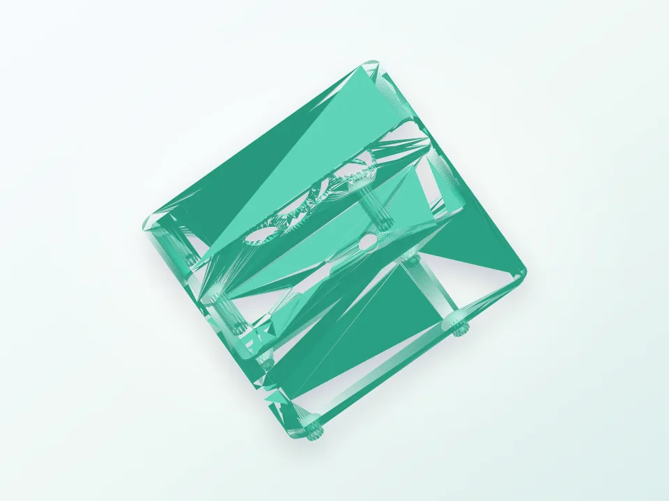 Simple Raspberry Pi Case 3D model preview