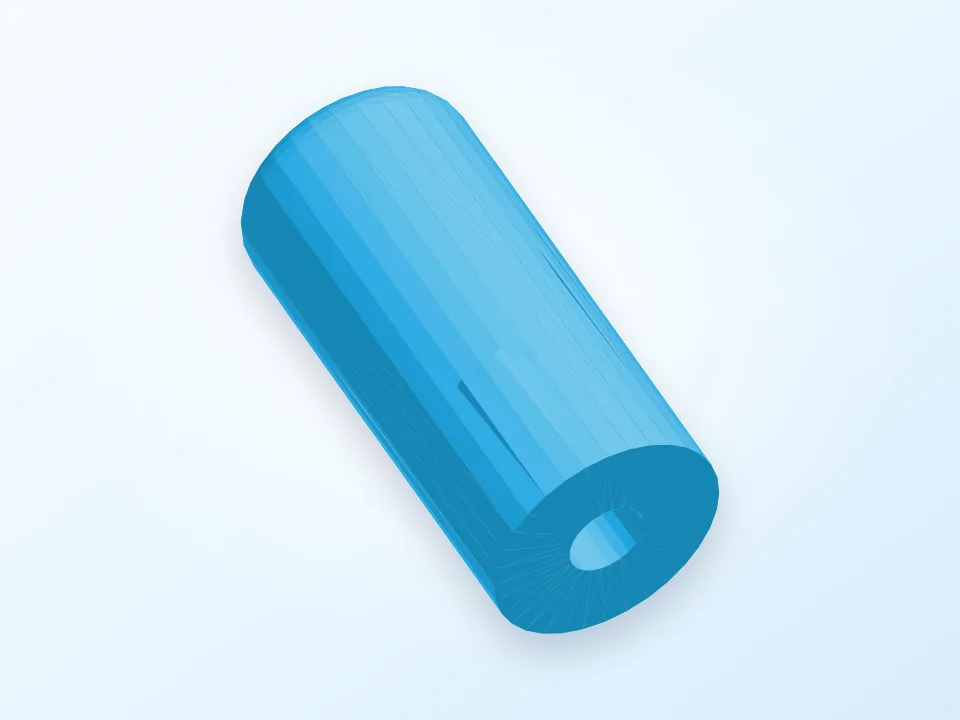 Mini Screwdriver Cap 3D model preview