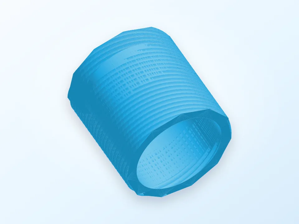 Pencil cup 3D model preview