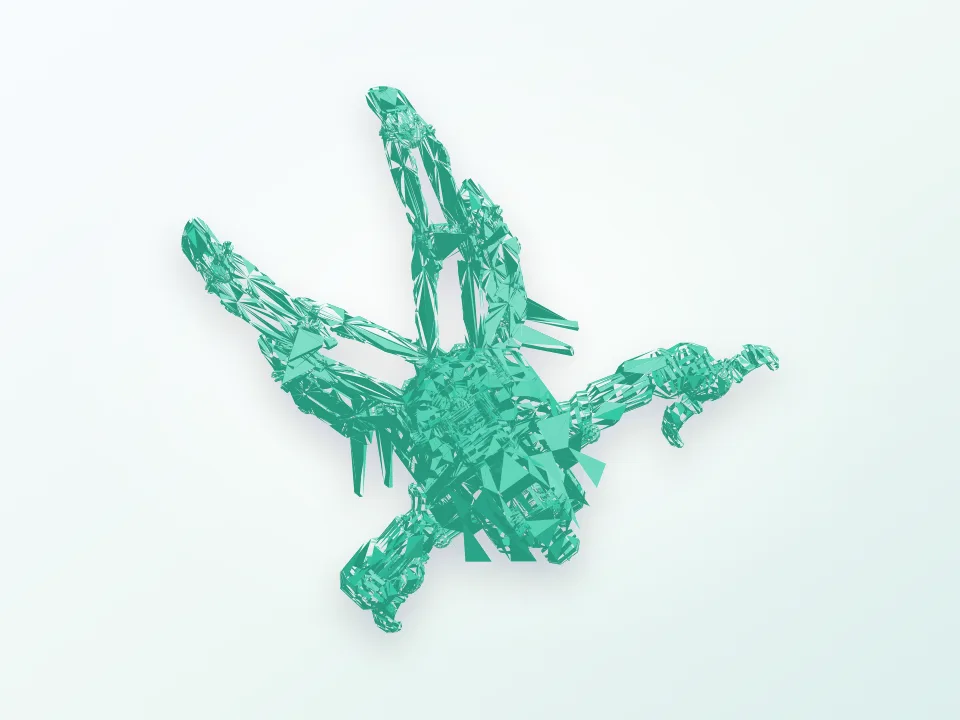 Balanceing robot model 3D model preview