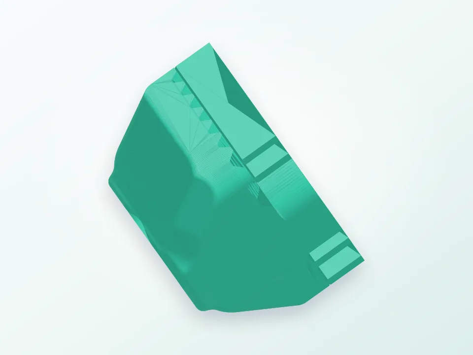 8020-1010 M5 T-Nut 3D model preview