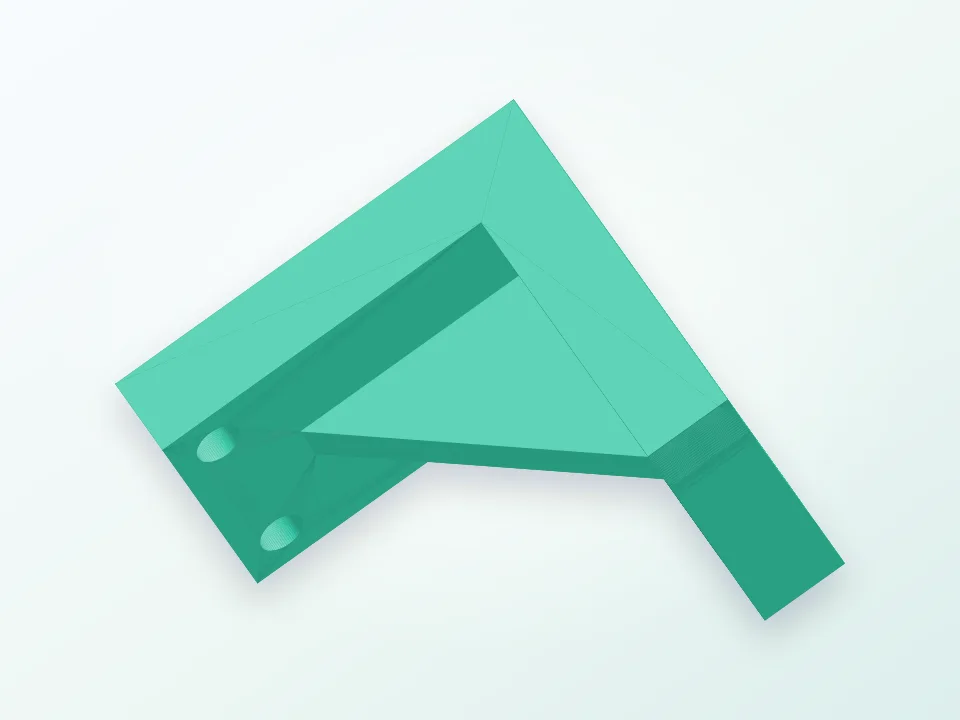 Yet Another Shelf Bracket 3D model preview