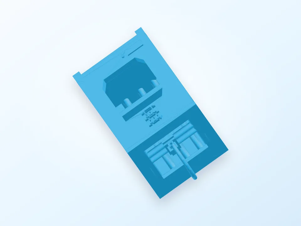 DDDBot key ring 3D model preview