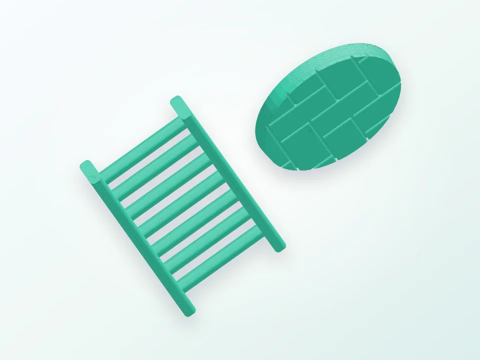 rpg ladder 3D model preview