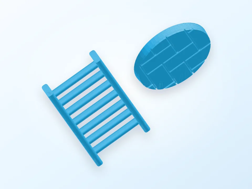 rpg ladder 3D model preview