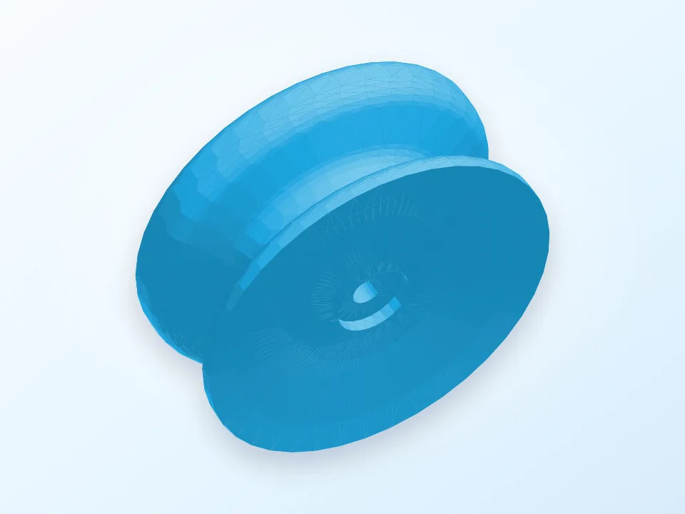 Lid handle 3D model preview