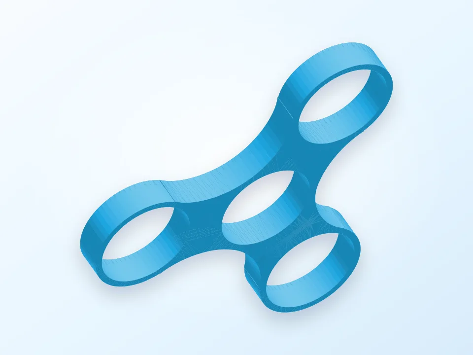 Simple Spinner 3D model preview