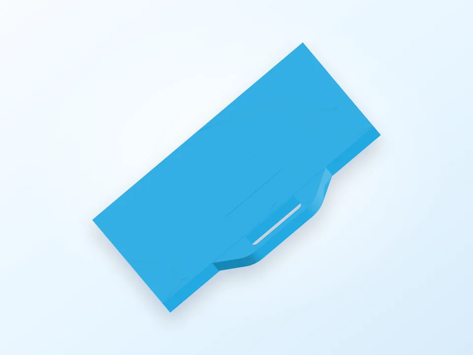 porte badge 3D model preview