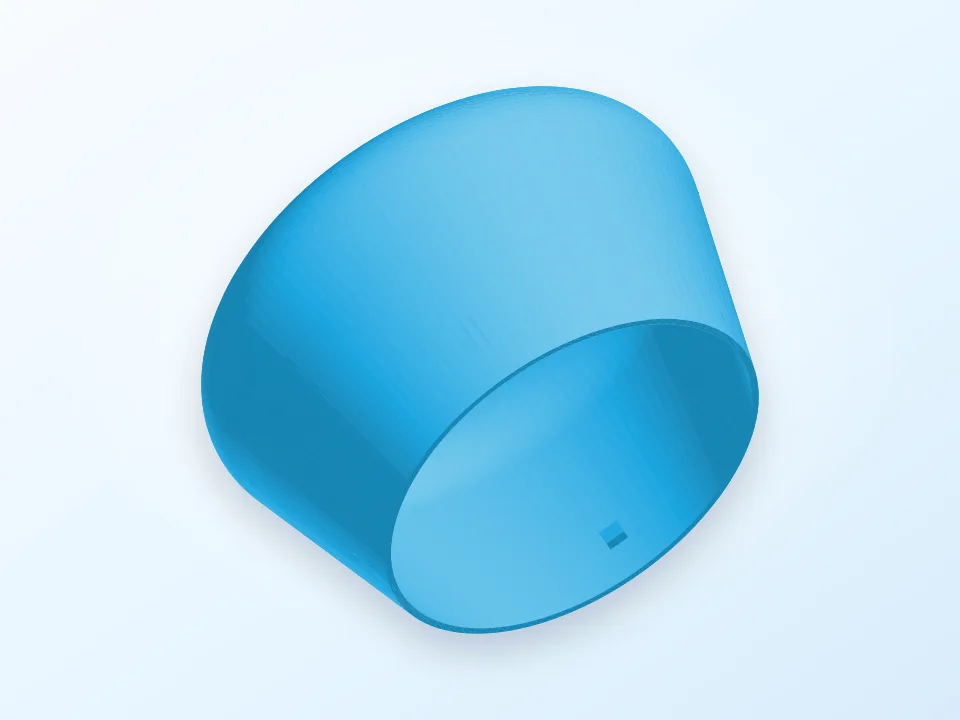 Philips Hue Broken Bulb Replacement Diffuser 3D model preview