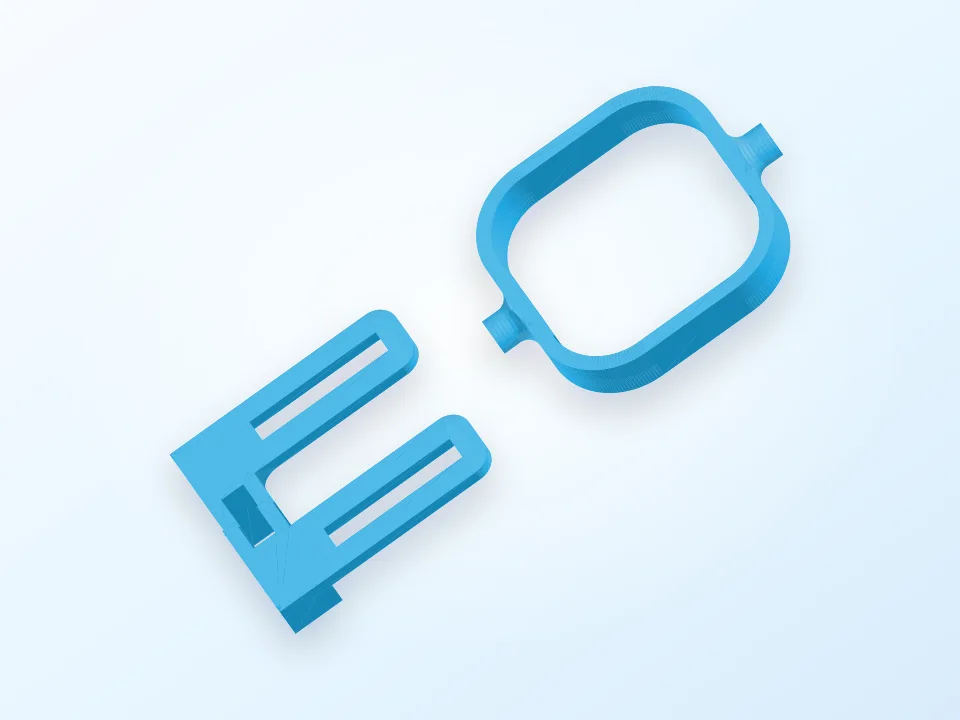 Microsoft Lifecam HD 6000 camera mount 3D model preview