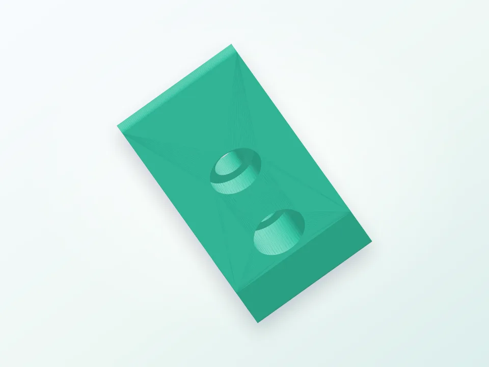 Spool Clip 3D model preview