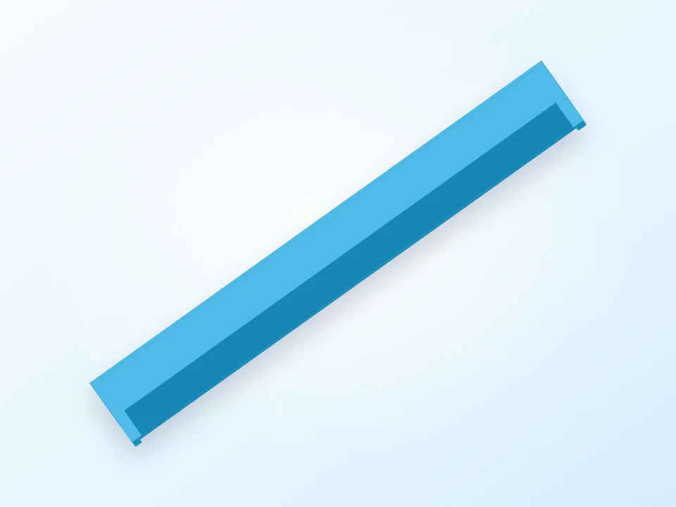 porte stylo crayon  plateau  bois lit 3D model preview