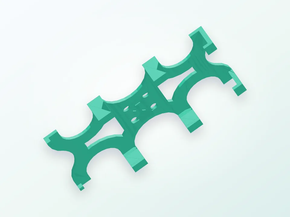 LG Optimus E615f bike mount 3D model preview