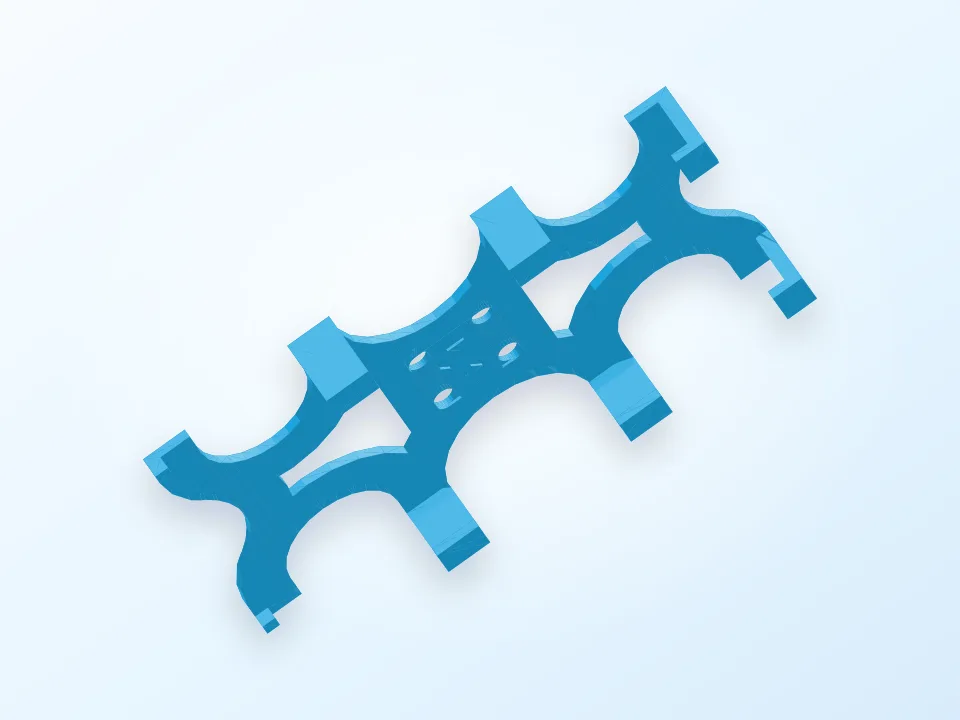 LG Optimus E615f bike mount 3D model preview