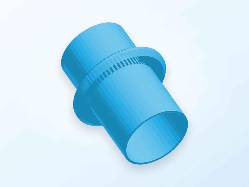 Sharpie Fine Point Plotter Adapter 3D model preview