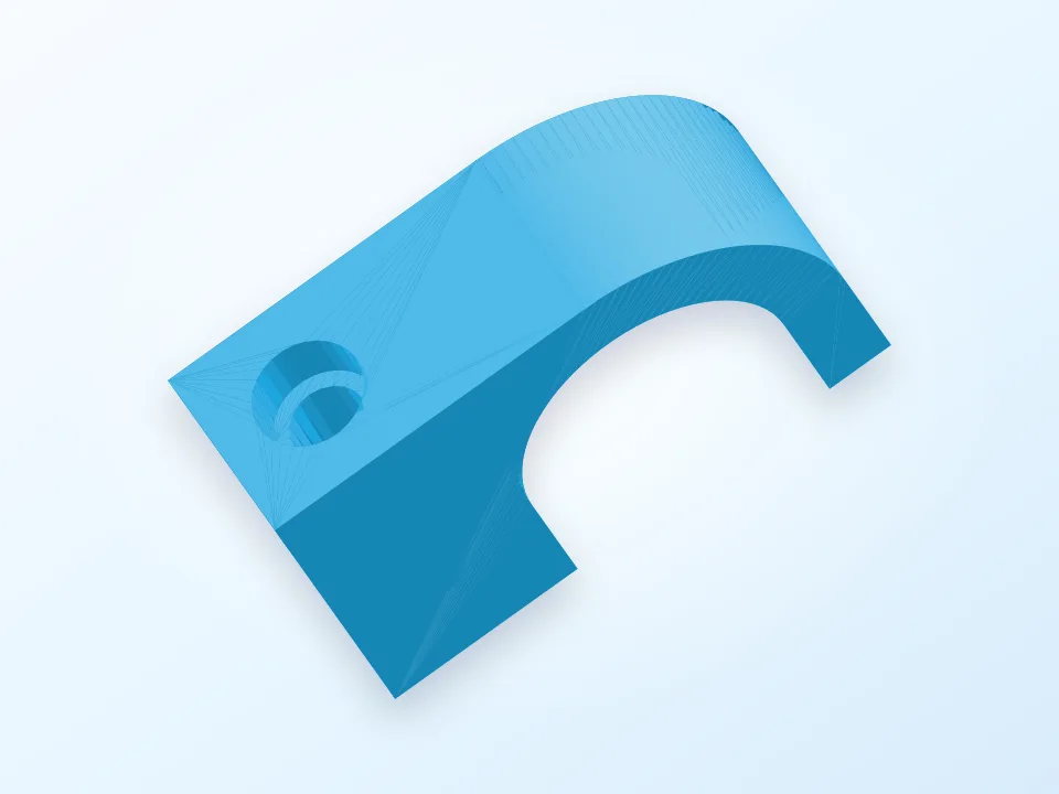 Cable anchors 3D model preview