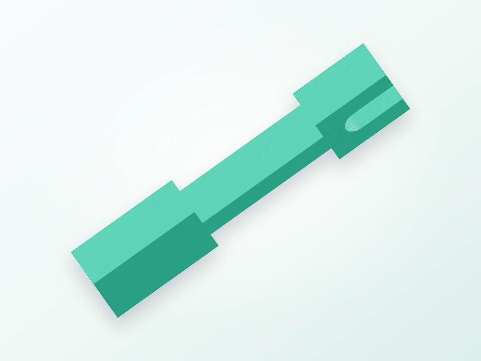 Printrbot Plus v2.1 Filament Holder 3D model preview