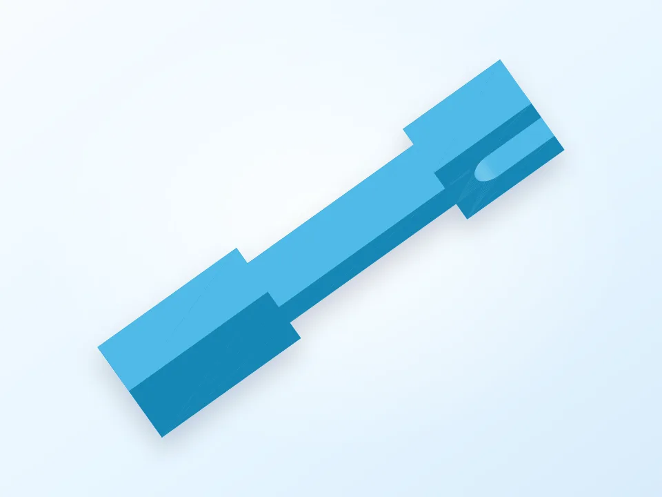 Printrbot Plus v2.1 Filament Holder 3D model preview