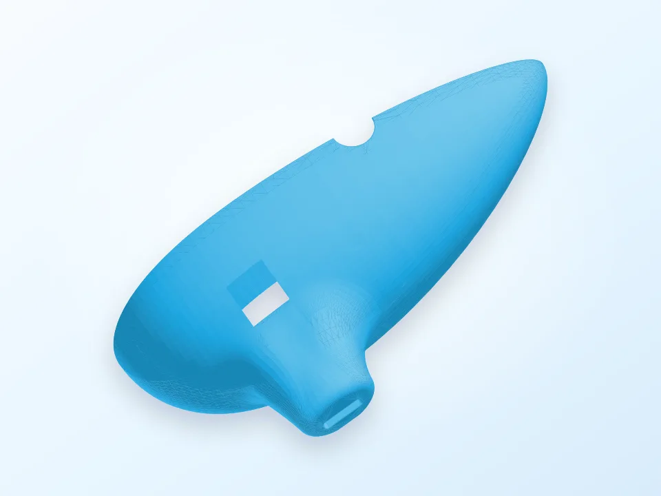 Ocarina - fully playable 3D model preview