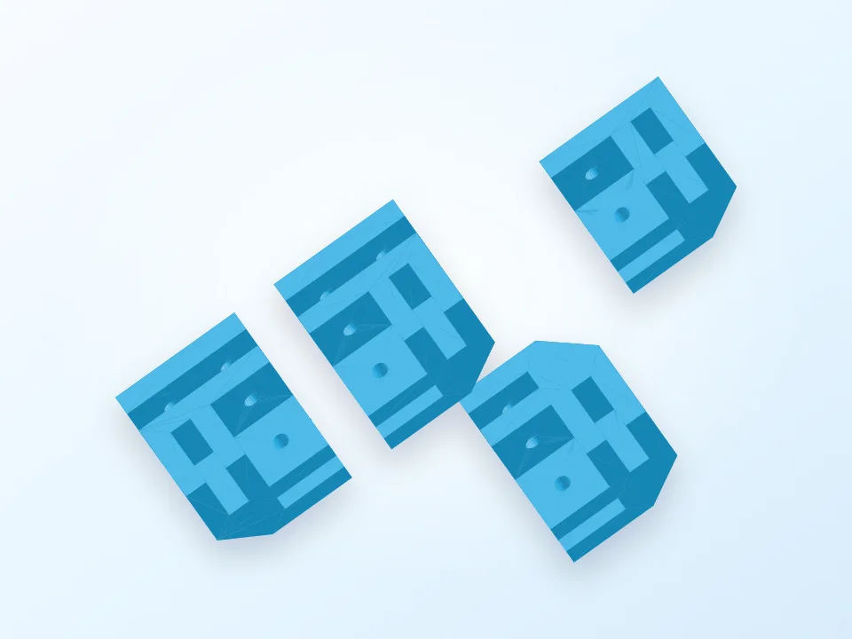 Enclosure Brackets 3D model preview