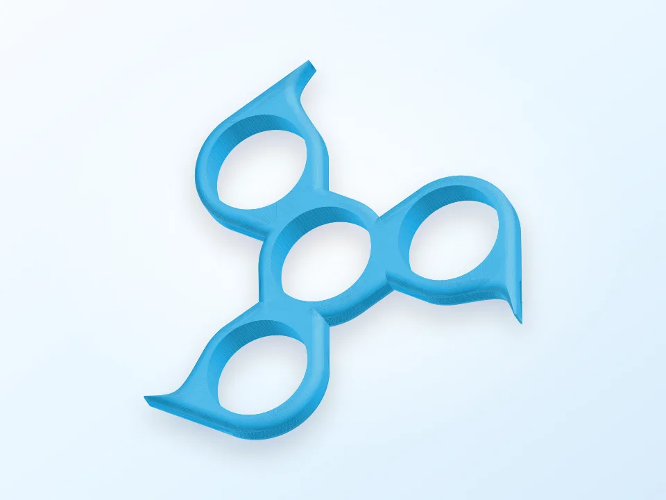 Fulcrum Spinner 3D model preview