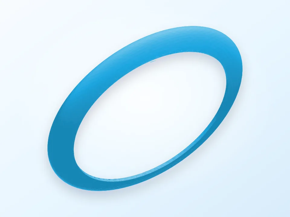 Frisbee 3D model preview
