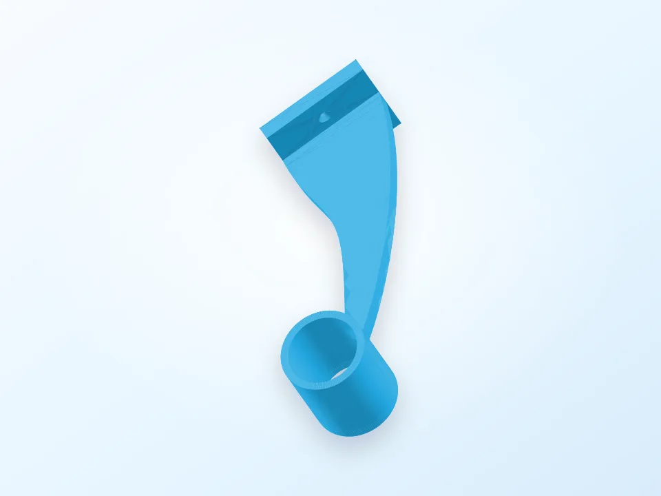 Paper Towel Holder 3D model preview