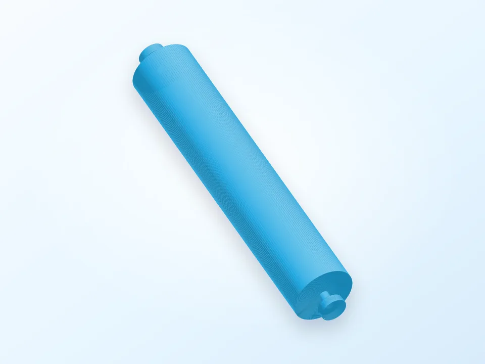 toilet paper holder 3D model preview